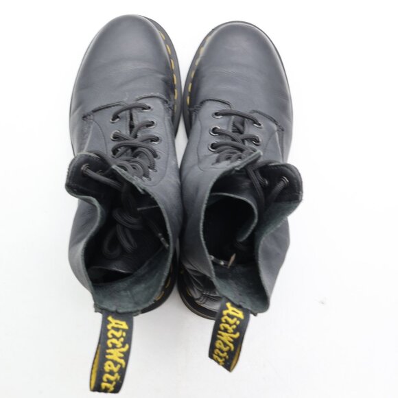 Doc Dr. Martens 1460 Pascal Women's Size 8 Boots Black Soft Leather - Picture 9 of 11